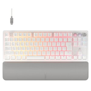 CORSAIR K70 PRO TKL �����\�z�[�����ʃv���O�����\�Q�[�~���O�L�[�{�[�h �e���L�[���X ���{��z�� �S2�F CH-911911G-JP (�u���b�N) / CH-911921G-JP (�z���C�g) �Q�[�~���O�L�[�{�[�h ���J�j�J���L�[�{