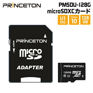 vXg microSDXCJ[h UHS-I U1KiΉ 128GB PMSDU-128G princeton microsd }CNsd switch XCb` jeh[XCb` V