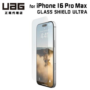 i݌ɌjUAG iPhone 16 Pro Max p KXXN[V[hEg KX Rw ˖h~ UAG-IPH24LA-USP 6.9C` [G[W[  ACtH16v}bNX ʕی یtB 