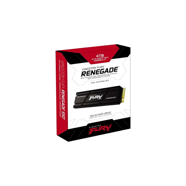 楽天市場】【メーカー取り寄せ】キングストン FURY Renegade PCIe