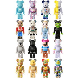 メディコム・トイ BE@RBRICK SERIES 51 (1BOX=24個入り) ベアブリック シリーズ51 エゴンラボ エディ WICKED ねずみのANDY SNAKE EYES 黒ひげ危機一発 キュゥべえ バービー チュッパチャップス たまごっち
