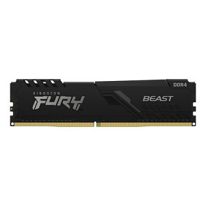 y[J[񂹁z LOXg FURY Beast V[Y ubN 8GB 3200MHz DDR4 CL16 DIMM 288pin Q[~O KF432C16BB/8 kingston ݃ V Ki LZs