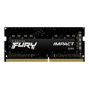 y[J[񂹁z LOXg FURY ImpactV[Y ubN 16GB 3200MHz DDR4 CL20 SODIMM 260pin Q[~O KF432S20IB/16 kingston ݃ V Ki LZs