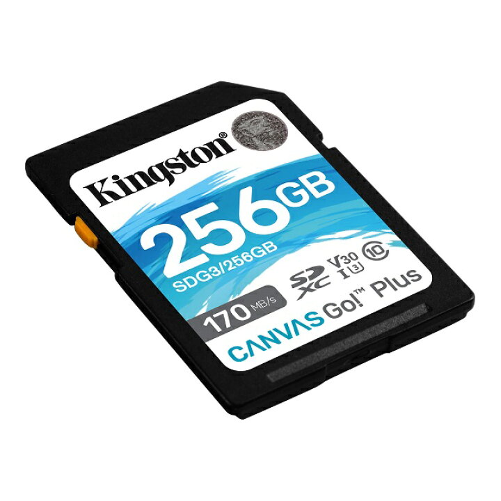 楽天市場】キングストン SDXCカード 256GB Canvas Go!Plus Class 10 U3 