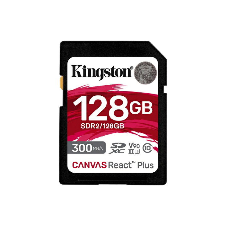 楽天市場】キングストン SDカード 128GB Canvas React Plus SDメモリ 