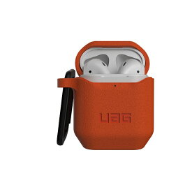 UAG Apple AirPods (第2/第1世代)用 SILICONE_001 シリコーンケース 全4色 正規代理店 耐衝撃 UAG-APSV2シリーズ 保護カバー ケースカバー カラビナ ワイヤレス充電対応 エアポッズ エアポッツ 新生活