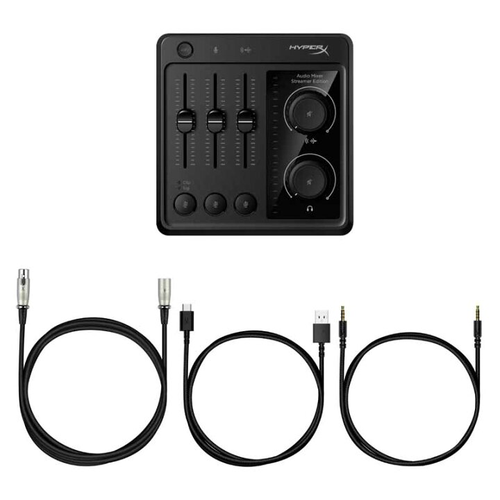 楽天市場】HyperX Audio Mixer USB接続オーディオミキサー XLR入力対応 