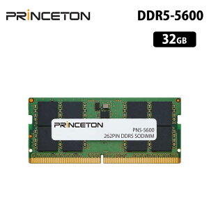 vXg ݃ 32GB DDR5 5600MHz PC5-5600 CL46 262pin non-ECC SO-DIMM PN5-5600-32G ݃[ [ m[gPCp  m[gp\R PC5-44800 ivۏ