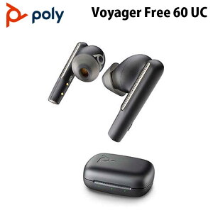 m݌ɏi^ԁjnPoly Voyager Free 60 UC CX wbhZbg Bluetooth ANC PPVYG-F60ABLK |[ {CW[  u[gD[X vgjNX Plantronics tCX Cz i
