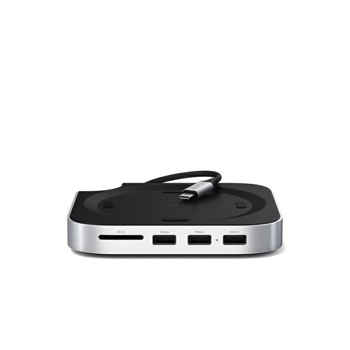 楽天市場】Satechi MAC MINI M4 STAND & HUB WITH SSD ENCLOSURE 