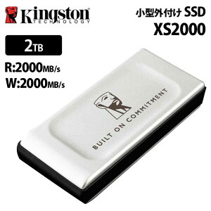 LOXg |[^uSSD 2TB XS2000V[Y USB 3.2 Gen 2x2 őǎ2000MB/b SXS2000/2000GA kingston Ot SSD OtSSD ^ |[^u USB type-c usb-c |[^uSSD Ki LZs