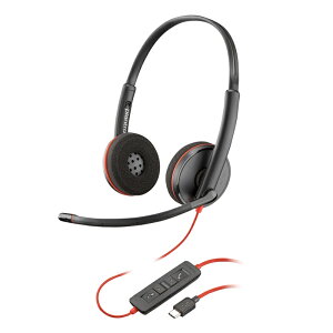 [�o���N�i]Poly BLACKWIRE 3220 �w�b�h�Z�b�g USB-C�ڑ� �L�� �����p �m�C�Y�L�����Z�����O 80S07A6 �|���[ Plantronics �v�����g���j�N�X �u���b�N���C�A�[ �u���b�N���C���[ �R�[���Z���^�[ �����R�� ��