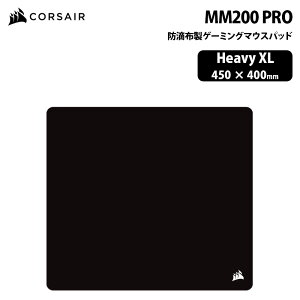 CORSAIR MM200 PRO �v���~�A���h�H�z���Q�[�~���O�}�E�X�p�b�h (Heavy XL) �u���b�N CH-9412660-WW �R���Z�A �Q�[�~���O �}�E�X�p�b�h �h�H�R�[�e�B���O �w�r�[ XL 6mm ���� FPS VALORANT �}�E�X�p�b�h
