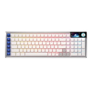 CORSAIR VANGUARD AIR 99 ���C�����X ���w�� �Q�[�~���O�L�[�{�[�h �p��z�� �S2�F CHR-91HA01B-NA (�u���b�N) CHR-91H901B-NA (�z���C�g) �R���Z�A ���j�A �Q�[�~���O�L�[�{�[�h �t���T�C�Y ���� �I�v�e�B�J