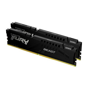 �L���O�X�g�� FURY Beast�V���[�Y �u���b�N 32GB (16GB×2���g�j DDR5-5600 CL36 EXPO�Ή� DIMM (Kit of 2) 288pin �Q�[�~���O������ KF556C36BBEK2-32 kingston �t���[���[ �r�[�X�g ���݃����� �������K�i �L�����Z��