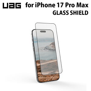 UAG iPhone 17 Pro Max用 ガラススクリーンシールド UAG-IPH25LA-SP ユーエージー 頑丈