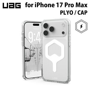UAG iPhone 17 Pro Max�p MagSafe�Ή��P�[�X PLYO (�J�����R���g���[���Ή��{�^������) �A�C�X/�z���C�g �ϏՌ� �V���v�� UAG-IPH25LA-YMC-I-W ���[�G�[�W�[ ��� �A�C�t�H���P�[�X �A�C�t�H���J�o�[ �Ռ��z