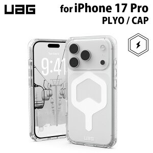 UAG iPhone 17 Pro�p MagSafe�Ή��P�[�X PLYO (�J�����R���g���[���Ή��{�^������) �A�C�X/�z���C�g �ϏՌ� �V���v�� UAG-IPH25MA-YMC-I/W ���[�G�[�W�[ ��� �A�C�t�H���P�[�X �A�C�t�H���J�o�[ �Ռ��z�� 