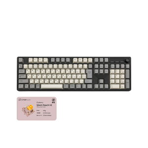 iKBC CD108HB+ �z�b�g�X���b�v�Ή��t���T�C�Y���C�����X���J�j�J���L�[�{�[�h Outemu�X�C�b�` IK-CD108HBPLS�V���[�Y �A�C�P�[�r�[�V�[ �L�[�{�[�h CD108HB+ ���{��z�� �t���T�C�Y ���j�A �^�N�^�C�� 