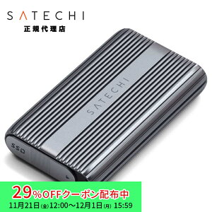 [29%OFFN[| 12/1[܂]Satechi USB4 NVMe SSD Pro Enclosure GN[W[ PST-EU4NPM Te` P[X Hsv mac win linux  2Nۏ
