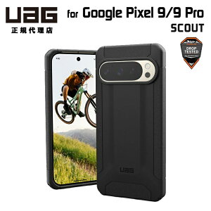 UAG Google Pixel 9 / 9 Pro �p�P�[�X SCOUT �u���b�N �ϏՌ� UAG-GP9/9PRO-S-BK ���[�G�[�W�[ �O�[�O�� ��� �X�}�z�P�[�X �X�}�z�J�o�[ �Ռ��z�� �y��