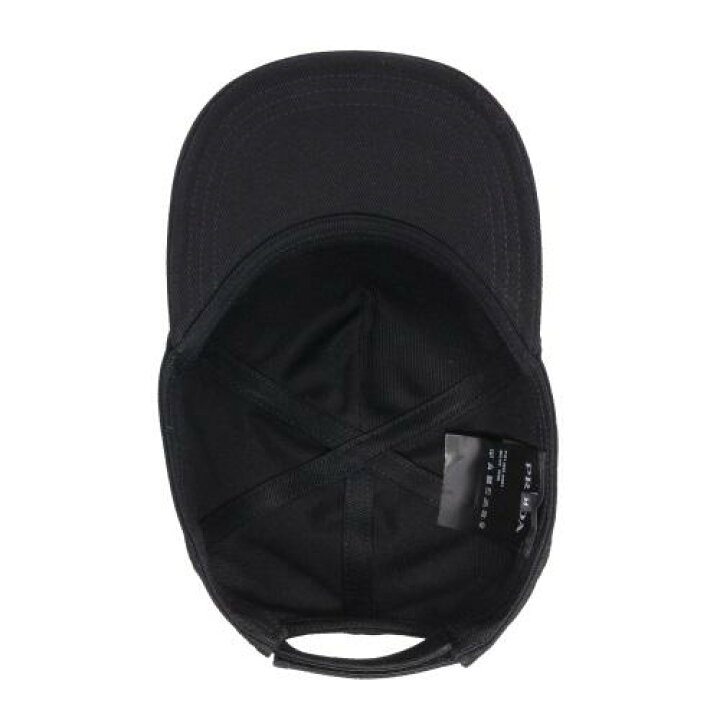 楽天市場】PRADA LOGO CAP 2HC179 2FMB F0002 NERO プラダ ロゴ 