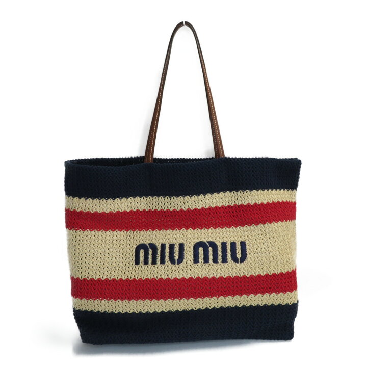 楽天市場】MIU MIU ミュウミュウ レディース トートバッグ 5BG228VOOO 
