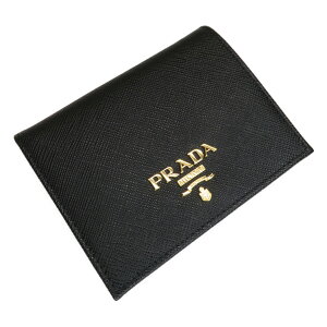 PRADA �v���_ ���f�B�[�X 2�܂�T�C�t 1MV204 QWA F0002 SAFFIANO METAL NERO