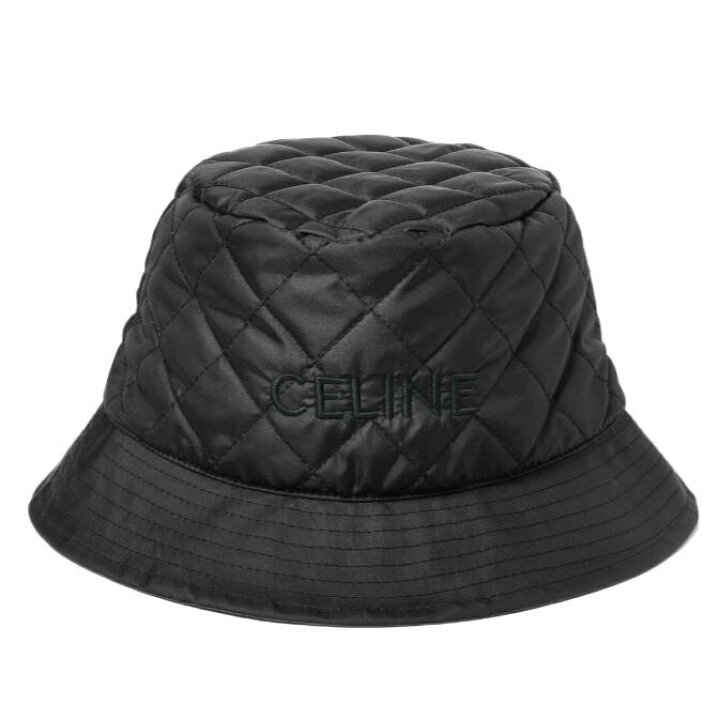 楽天市場】CELINE ロゴバケットハット 2AUB0 495M 38NO BLACK セリーヌ 