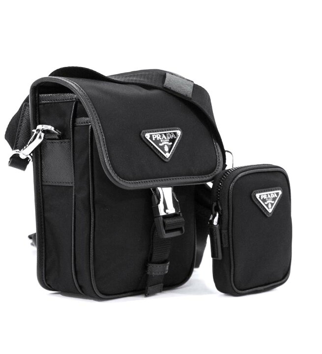 楽天市場】PRADA RE-NYLON SHORDER BAG 2VD043XOP 2DMH F0002 NERO 