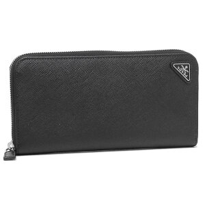 PRADA �v���_ ���DZIP�T�C�t �N���@�u���b�N�@SAFFIANO TRIANGOLO2ML317QHHF0002NERO