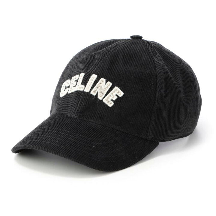 楽天市場】CELINE BASEBALL CAP コーデュロイ 2AUX3 580W 38NO BLACK 
