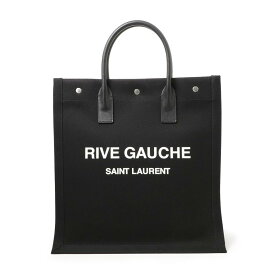 SAINT　LAURENT　RIVE　GAUCHE　TOTE　BAG　SMALL　632539　FAAVR　1070　BLACK　サンローラン　リヴゴーシュ　トートバッグ　ブラック　クロ