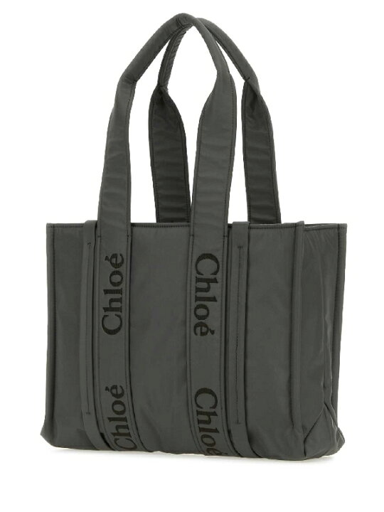 楽天市場】CHLOE MEDIUM WOODY TOTE BAG RE-NYLON CHC23WS383L41 066  