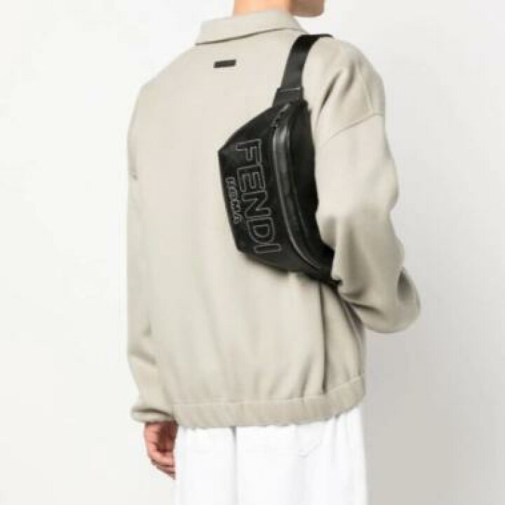 楽天市場】FENDI ZIPPED LEATHER BELT BAG 7VA562 AP15 F0GXN BLACK 