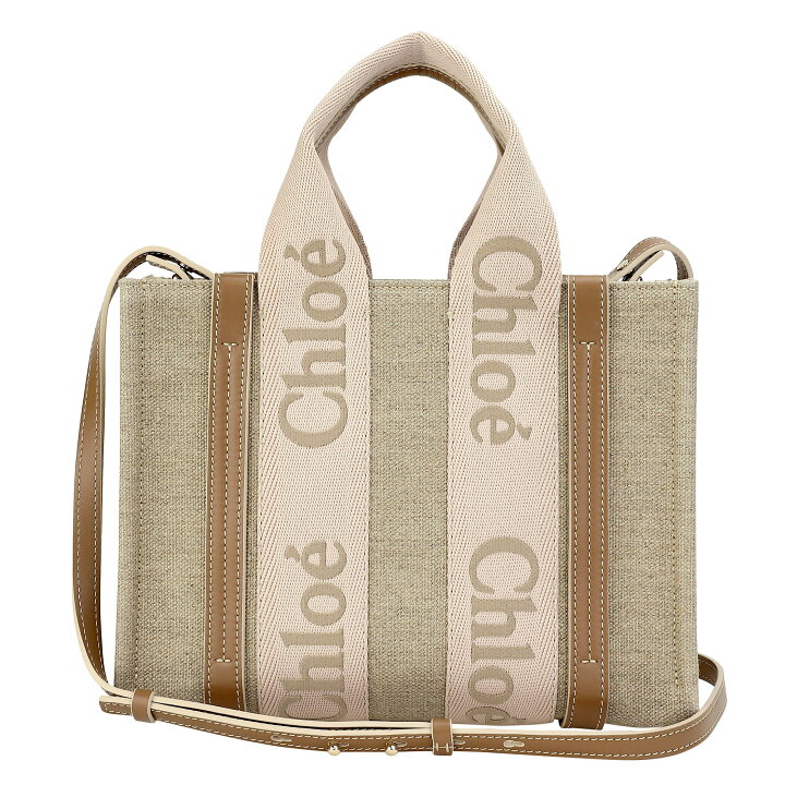 楽天市場】CHLOE SMALL WOODY TOTE BAG CHC23AS397L17 26Y BLUSHY 