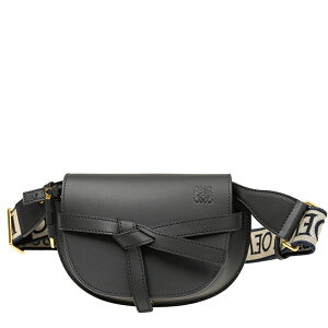 LOEWE�@MINI GATE DUAL BAG�@A650N46X13�@1100�@BLACK�@���G�x�@�~�j�@�Q�[�g�@�V�����_�[�o�b�O�@���f�B�[�X�@�u���b�N