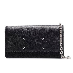 MAISON MARGIELA@LONG WALLET WITH CHAIN@SA3UI0008@P4455@T8013@BLACK@]}WF@`F[@OEHbg@N@ubN