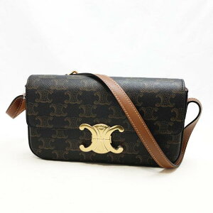 CELINE�@TRIOMPHE�@SHOULDER�@BAG�@19414�@2CUZ�@04LU�@TAN�@�Z���[�k�@�g���I���t�@�V�����_�[�o�b�O�@�^��