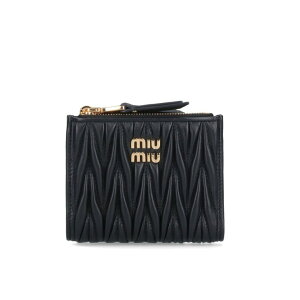 MIU MIU@MATELASSE@BI FORD COMPACT WALLET@5ML024@AFPP@F0002@NERO@~E~E@z@}ebZ@RpNgEHbg@N@ubN