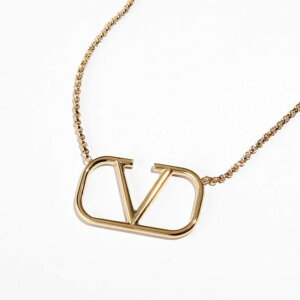 VALENTINO�@LOGO�@NECKLACE�@6W2J0U67�@MET�@CS4�@GOLD�@���@�F���e�B�m�@���f�B�[�X�@���S�@�����O�l�b�N���X�@�S�[���h