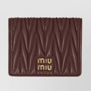 MIU MIU@MATELASSE@BI FORD COMPACT WALLET@5MV204@AFPP@F0NBL@RADICA@~E~E@z@}ebZ@RpNgEHbg@uE