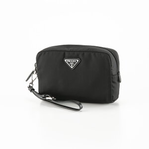 PRADA@SMALL RE-NYLON POUCH@1NS021@R067@F0002@NERO@v_@iC@|[`@N@ubN