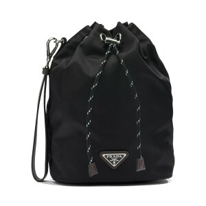 PRADA�@SPEEDROCK RE-NYLON AND LEATHER POUCH�@2NE067�@2HE1�@F0002�@NERO�@�v���_�@�����Y�@�|�[�`�@�N���@�u���b�N