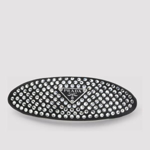 PRADA�@BRASS HAIR CLIP CRISTAL�@1IF244�@2AWL�@F0T7O�@CRISTAL�@�v���_�@�w�A�N���b�v�@���^���@�N���X�^���@�N���@�u���b�N