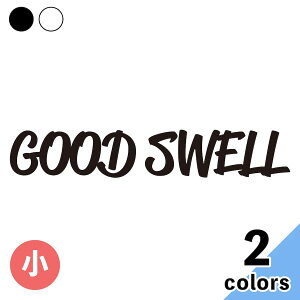 GOOD SWELL �� �X�e�b�J�[ 3���� �؂蕶�� �J�b�e�B���O �� �o�C�N ���������� ������� �X�E�F�� wave �����g �T�[�t�B�� ���[�J�[�f�J�[�� �E�H�[���X�e�b�J�[ �L�����[�o�b�O �u�����h �v����
