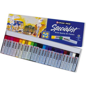 [TNNpX] NpX XyVXg 25F ESP25 SAKURA Cray-Pas Specialist Set 25 Oil Pastels