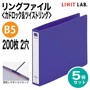 [qgu] 5Zbg Ot@C JhbNcCXgO B5 200 2 E^  t@C oC_[ F-873U LIHIT LAB