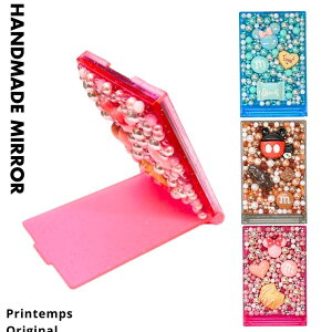 ミラー 折りたたみ かわいい スタンドミラー Sサイズ Bタイプ 鏡 携帯用 おしゃれ かわいい 女の子 小学生 プレゼント お返し コンパクト 旅行用 持ち運び