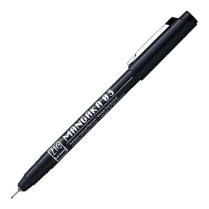 �y�}���\�������X�|�C���g10�{ �z ���| Kuretake ZIG CARTOONIST MANGAKA 03 �u���b�N CNM-03-010